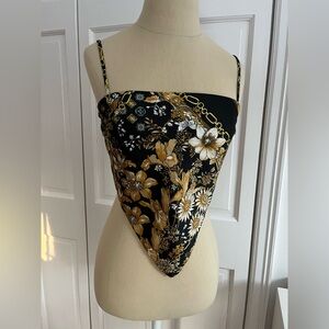 Princess Polly Floral Chain Print Women's Top